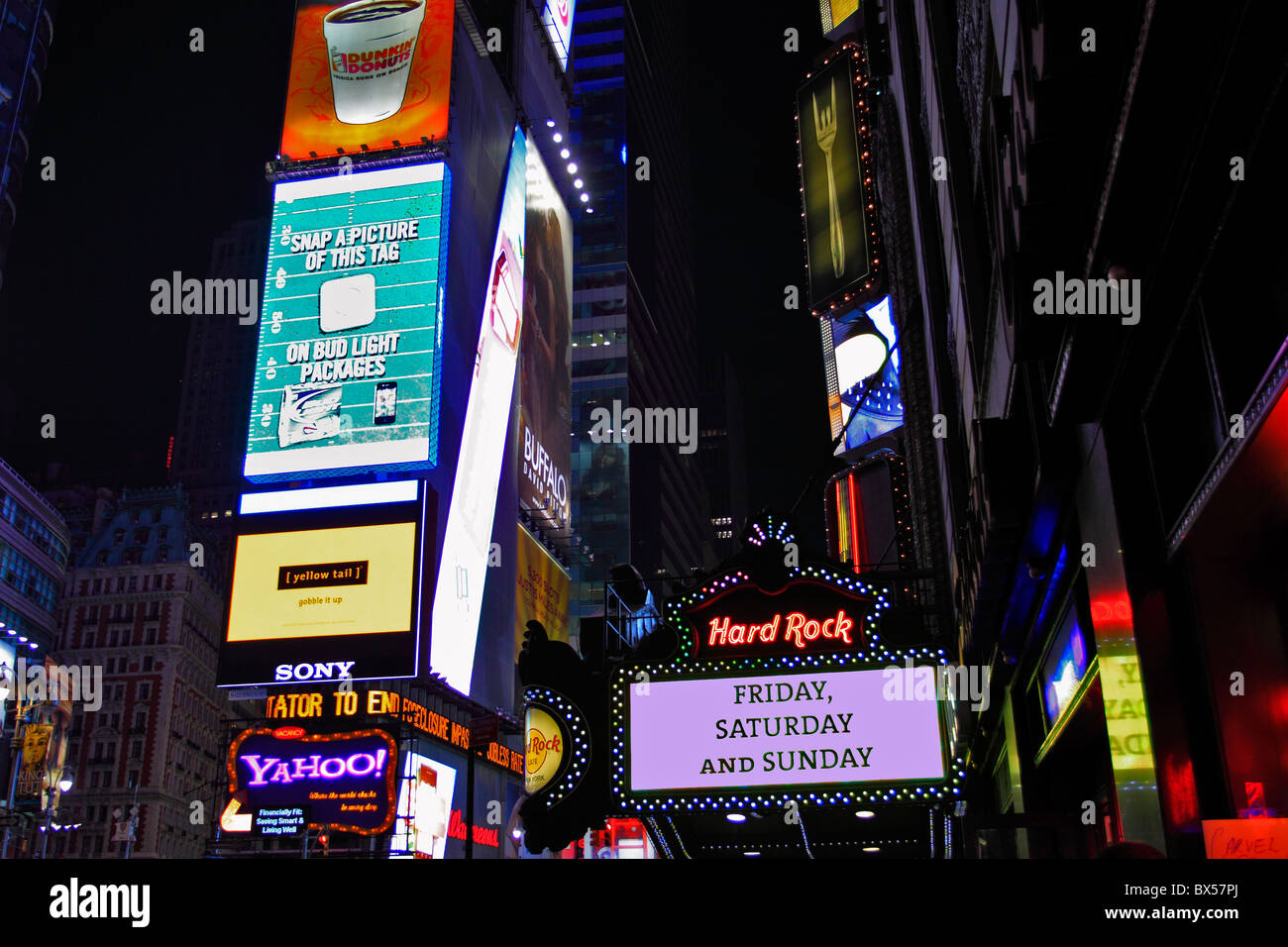 Manhattan, New York City Times Square Stockfoto