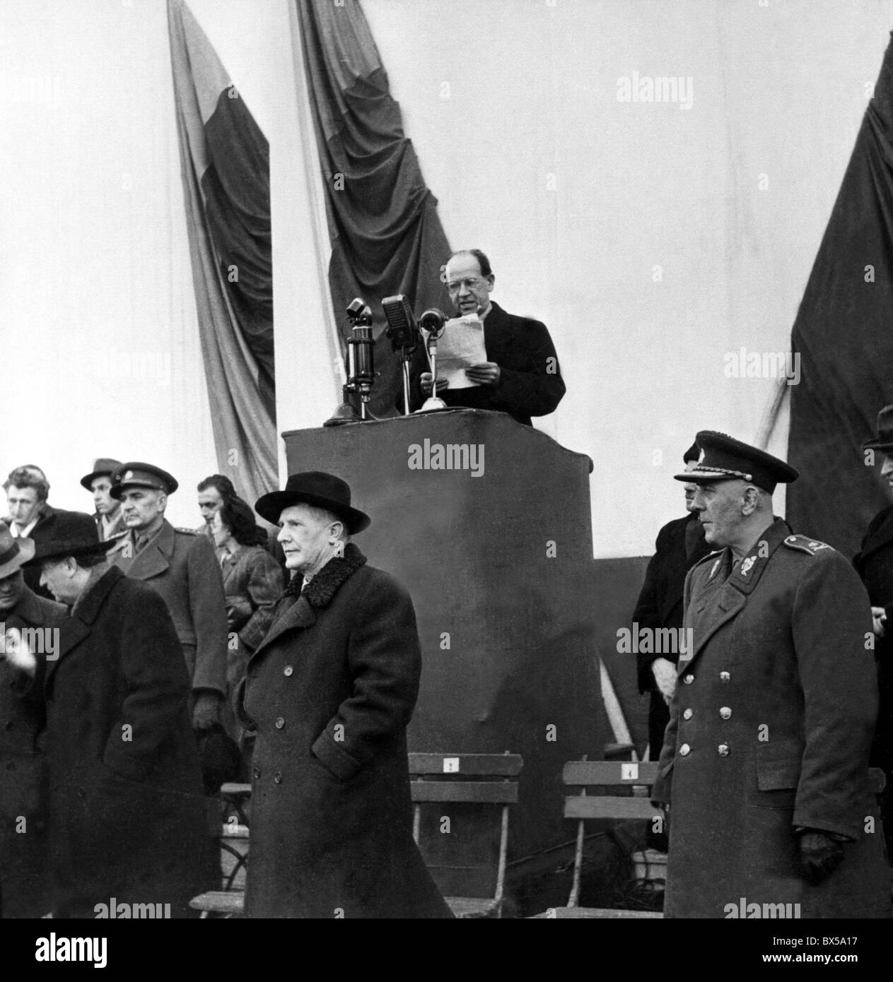 Antonin Zapotcky, stellvertretender Ministerpräsident, Altstädter Ring Stockfoto