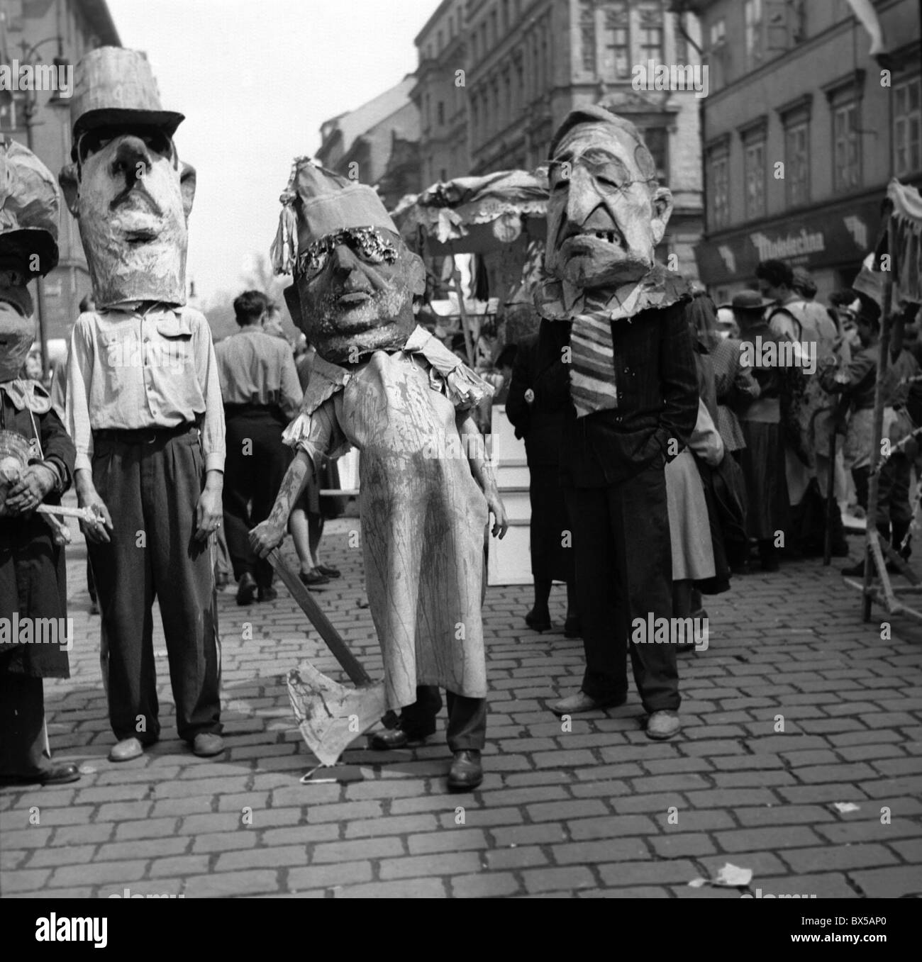 Maifeiertag im Jahr 1951 Stockfoto