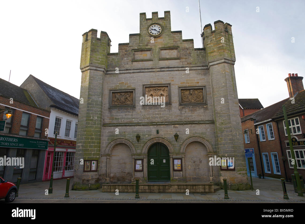Das alte Rathaus in Horsham, West Sussex, Großbritannien Stockfoto