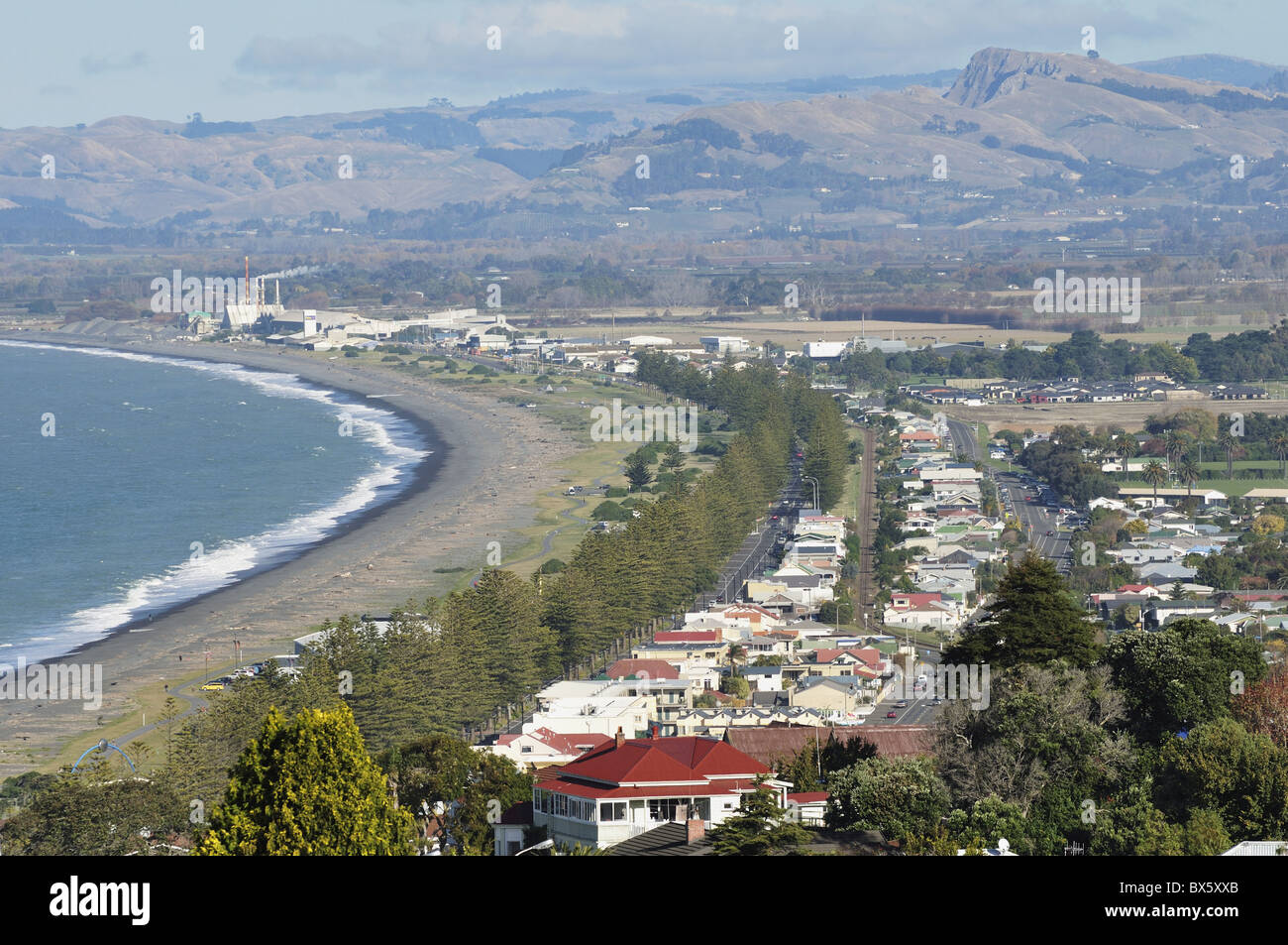 Napier, Hawkes Bay, North Island, Neuseeland, Pazifik Stockfoto