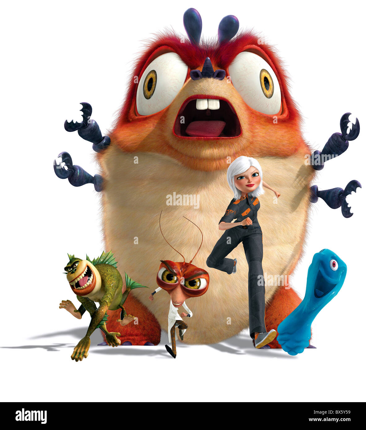 LINK,PH.D,INSECTOSAURUS,GINORMICA,B.O.B., MONSTER VS. ALIENS, 2009