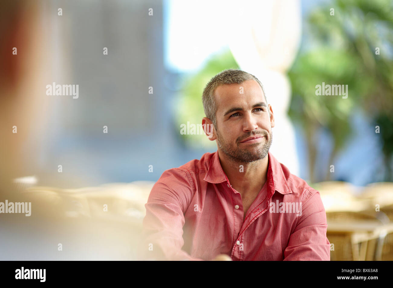 Kleinstadt-Business Stockfoto