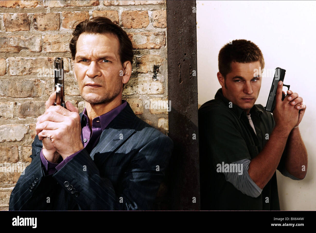 Patrick Swayze Travis Fimmel Das Tier 2009 Stockfotografie Alamy