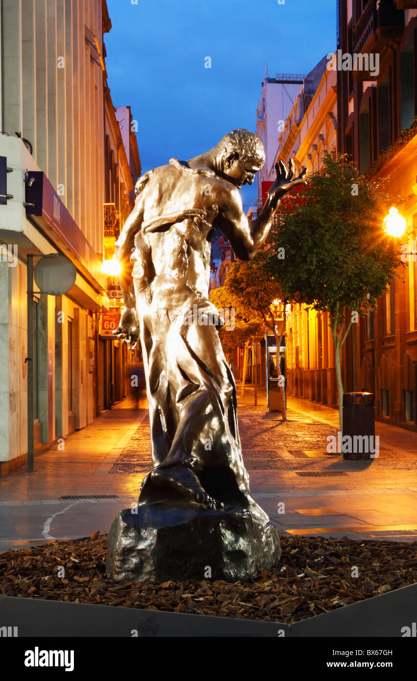 Pierre de Wissant, eines der sechs Bürger von Calais. OriginalBronze