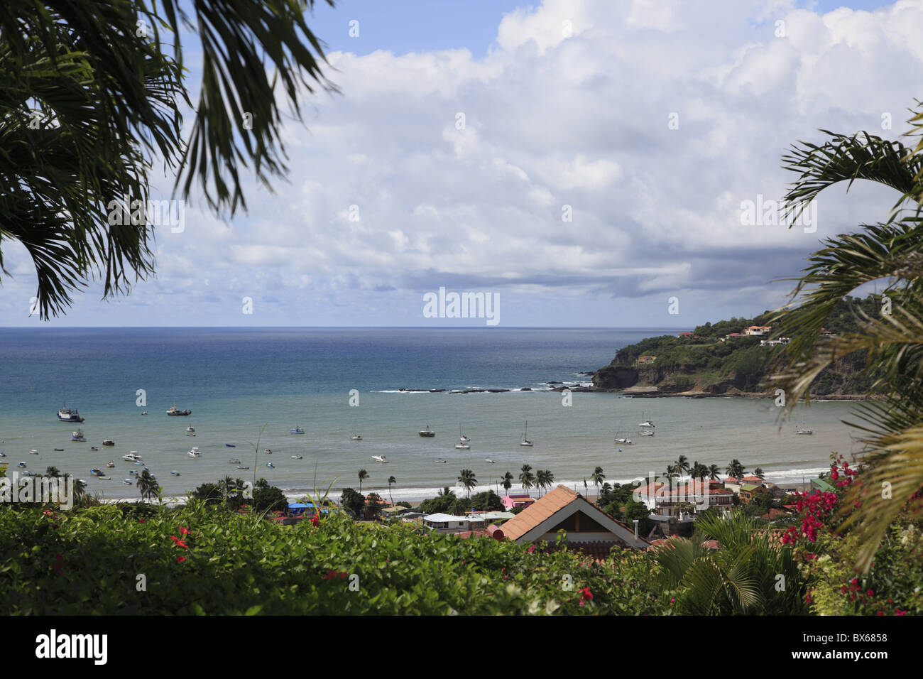San Juan del Sur Bucht, Pazifik, San Juan del Sur, Nicaragua, Mittelamerika Stockfoto