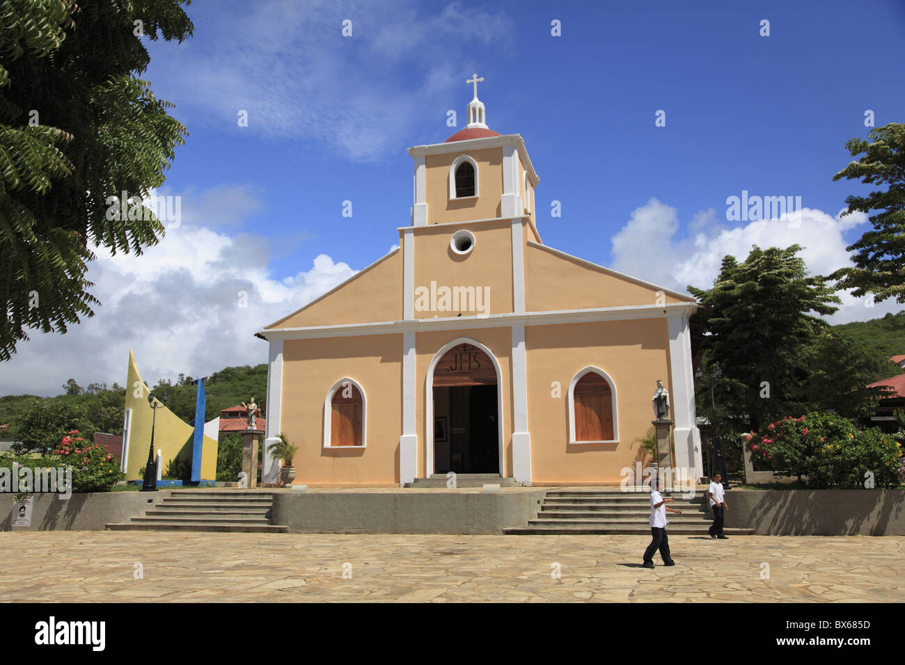 Iglesia San Juan Bautista, San Juan del Sur, Nicaragua, Mittelamerika Stockfoto