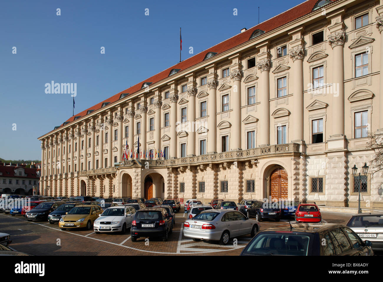 Cernin-Palast, das Ministerium für auswärtige Angelegenheiten Stockfoto