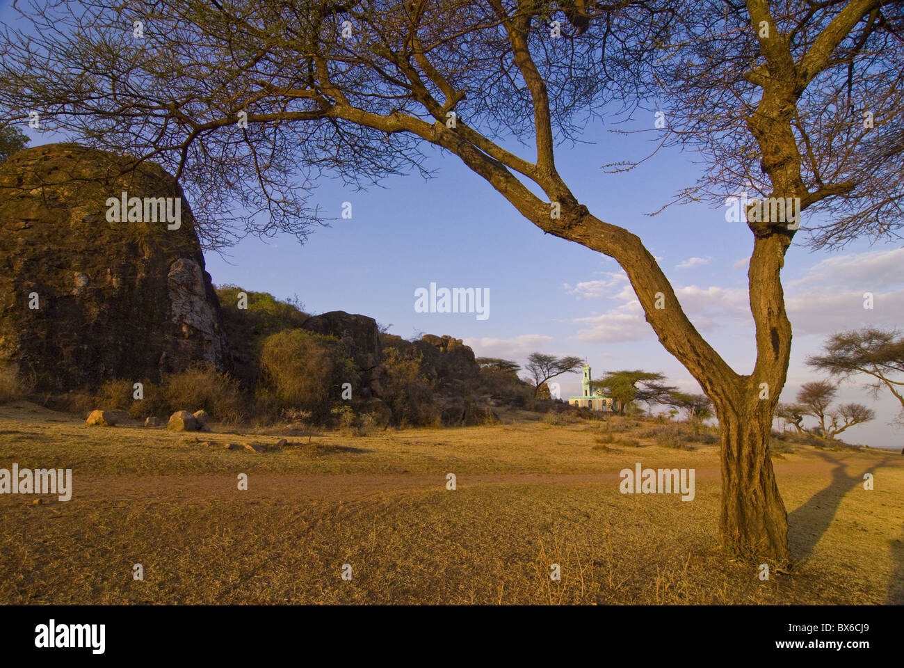 Kleine Moschee, Yabello, Südliches Äthiopien, Afrika Stockfoto