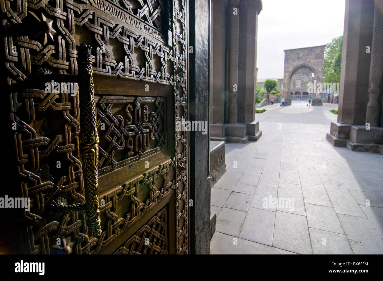 Etschmiadsin (Echmiatsin), UNESCO World Heritage Site, Armenien, Kaukasus, Zentralasien, Asien Stockfoto