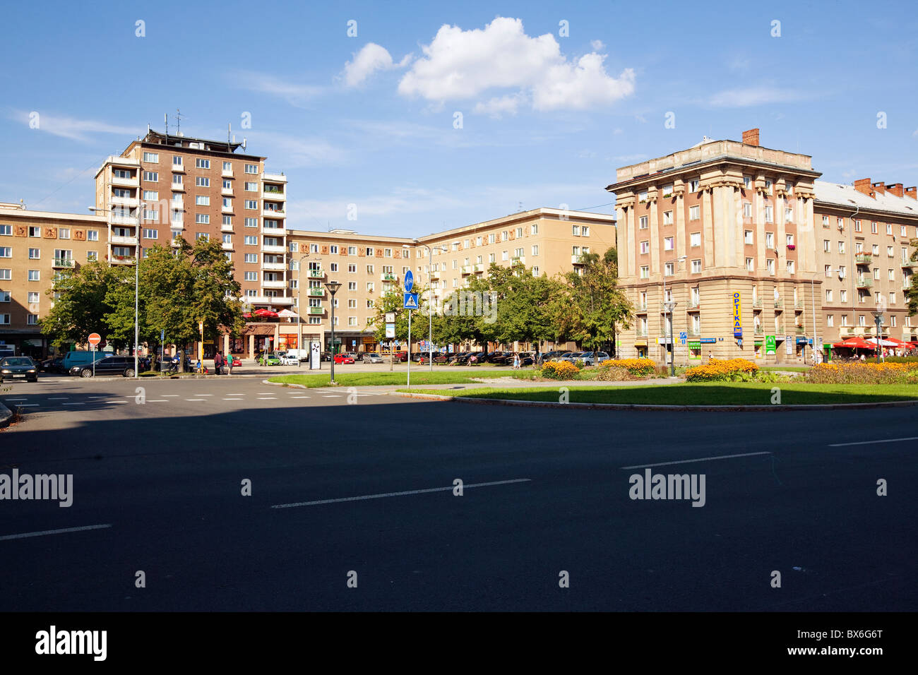 Ostrava-Poruba, Wohnung, Haus, Gebäude Stockfoto