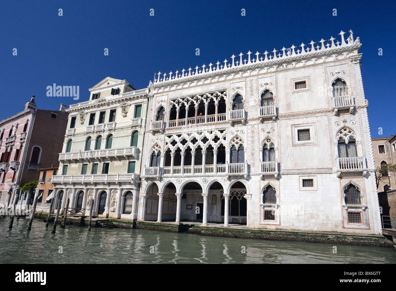 Ca'd ' Oro (House of Gold), Canal Grande, Venedig, UNESCO-Weltkulturerbe, Veneto, Italien, Europa Stockfoto