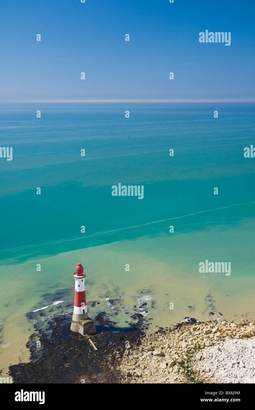 Beachy Head Leuchtturm, East Sussex, Ärmelkanal, England, Vereinigtes Königreich, Europa Stockfoto