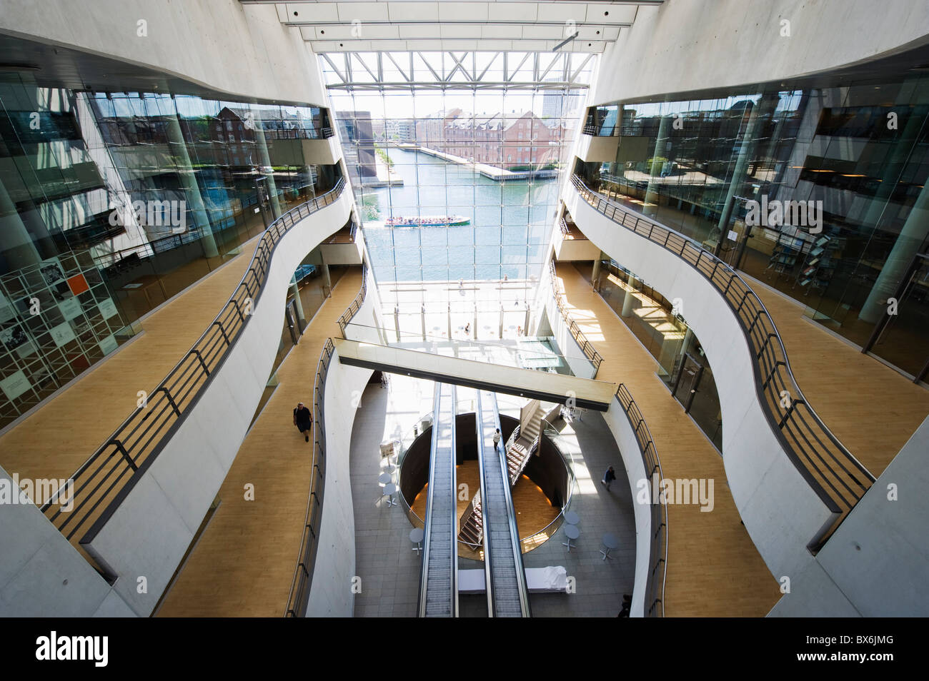 Innenministerium die königliche Bibliothek, Kopenhagen, Dänemark, Skandinavien, Europa Stockfoto