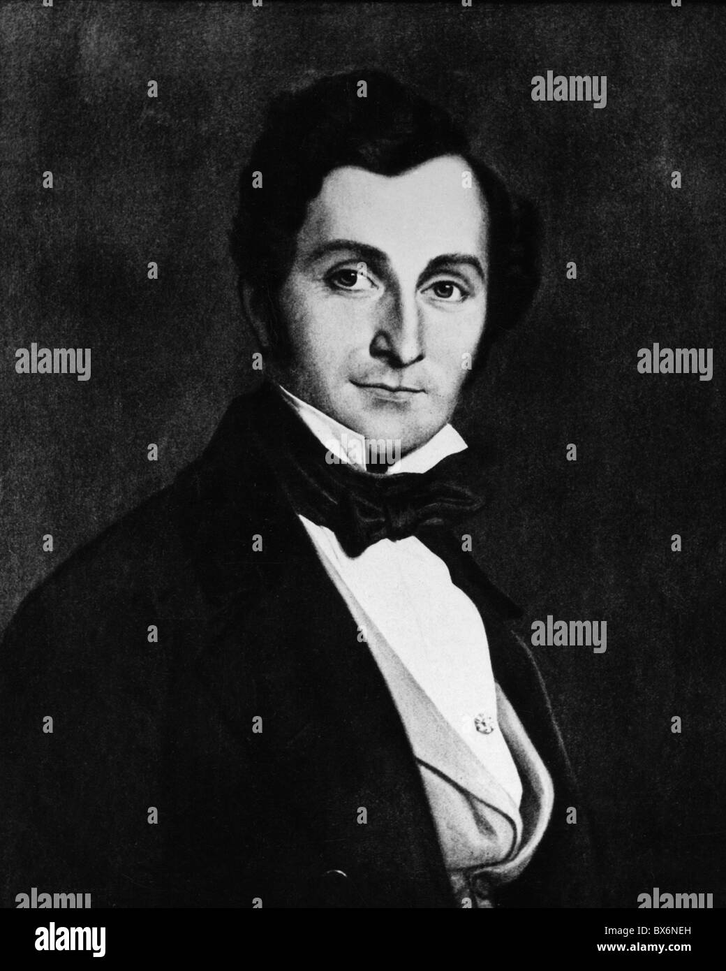 Lortzing, Albert, 23.10.1801 - 21.1.1851, deutscher Komponist, Porträt, Stockfoto