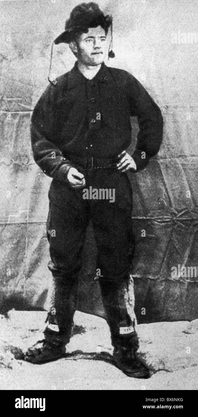 London, Jack, 15.1.1876 - 22.11.1916, US-amerikanischer Autor/Schriftsteller, volle Länge, Stockfoto