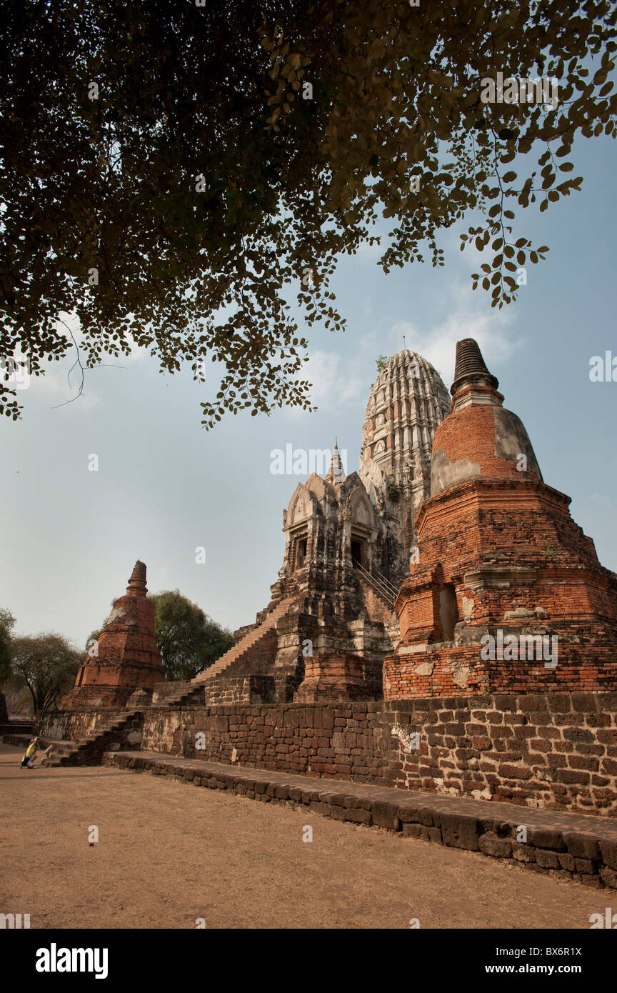 Wat Ratburana, Ayutthaya, UNESCO World Heritage Site, Provinz Ayutthaya, Thailand, Südostasien, Asien Stockfoto