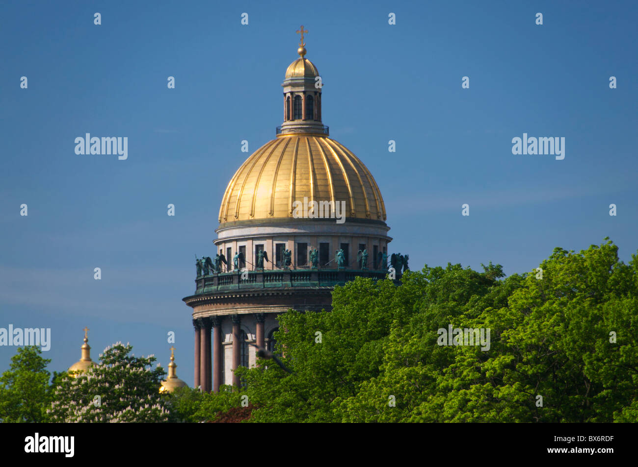 St. Petersburh St. Isaak Kathedrale Russland Stockfoto