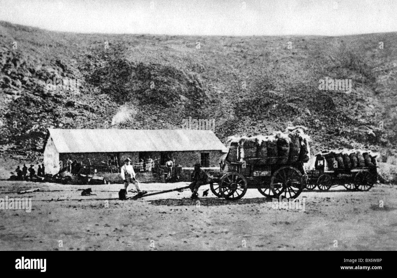 Geographie / Reisen, Namibia, Landwirtschaft, Haus eines deutschen Bauern, um 1905, Zusatz-Rechte-Clearences-nicht vorhanden Stockfoto