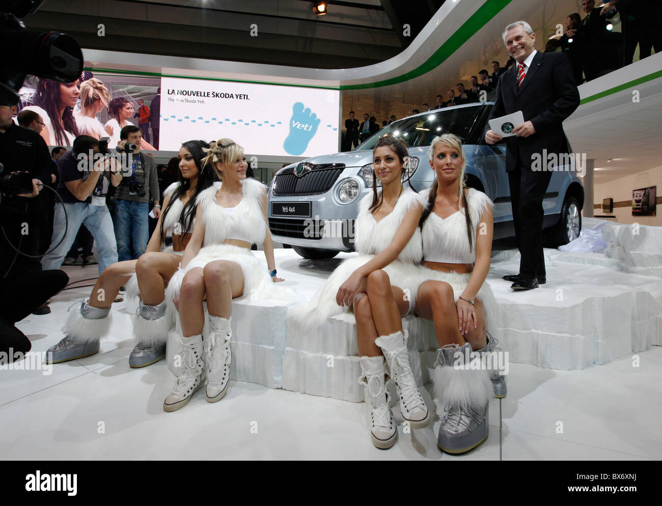 Skoda Yeti, SUV, Auto, Modelle Stockfoto