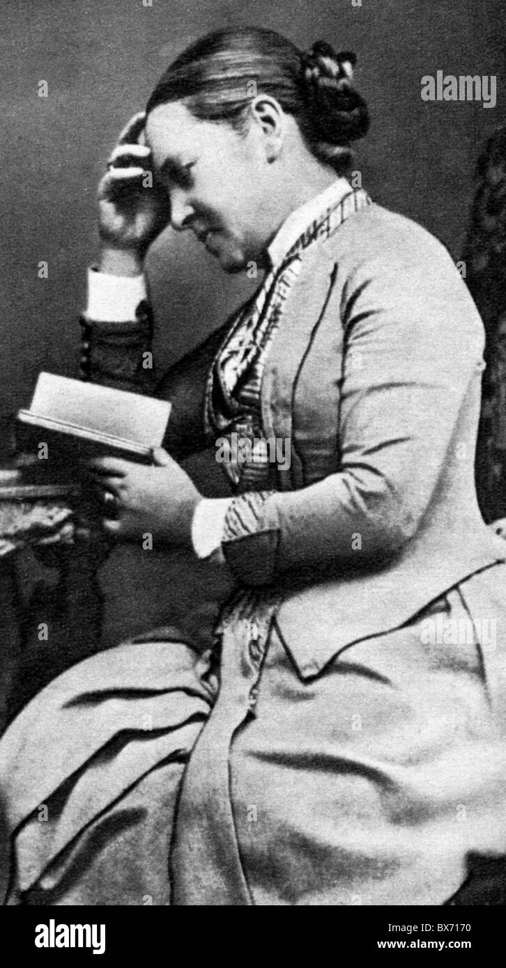 Garrett Anderson, Elizabeth, 9.6.186 - 17.12.1917, britischer Arzt/Arzt (Ärztlicher Arzt), halbe Länge, ca. Stockfoto