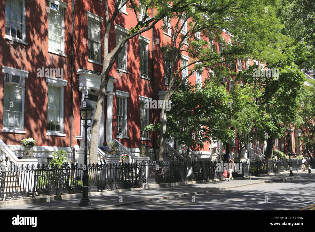 Studienplatz, Greenwich Village, West Village, Manhattan, New York City, Vereinigte Staaten von Amerika, Nordamerika Stockfoto