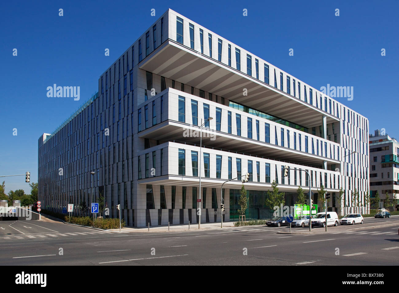 Bürozentrum Amazon Court, Verwaltungsgebäude, von Studio Schmidt Hammer  Lassen (SHL Stockfotografie - Alamy