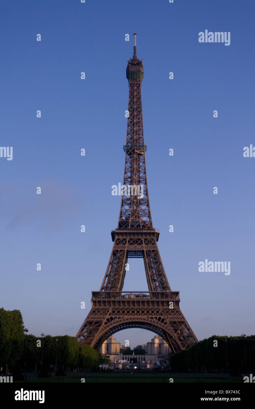 der Eiffelturm Stockfoto