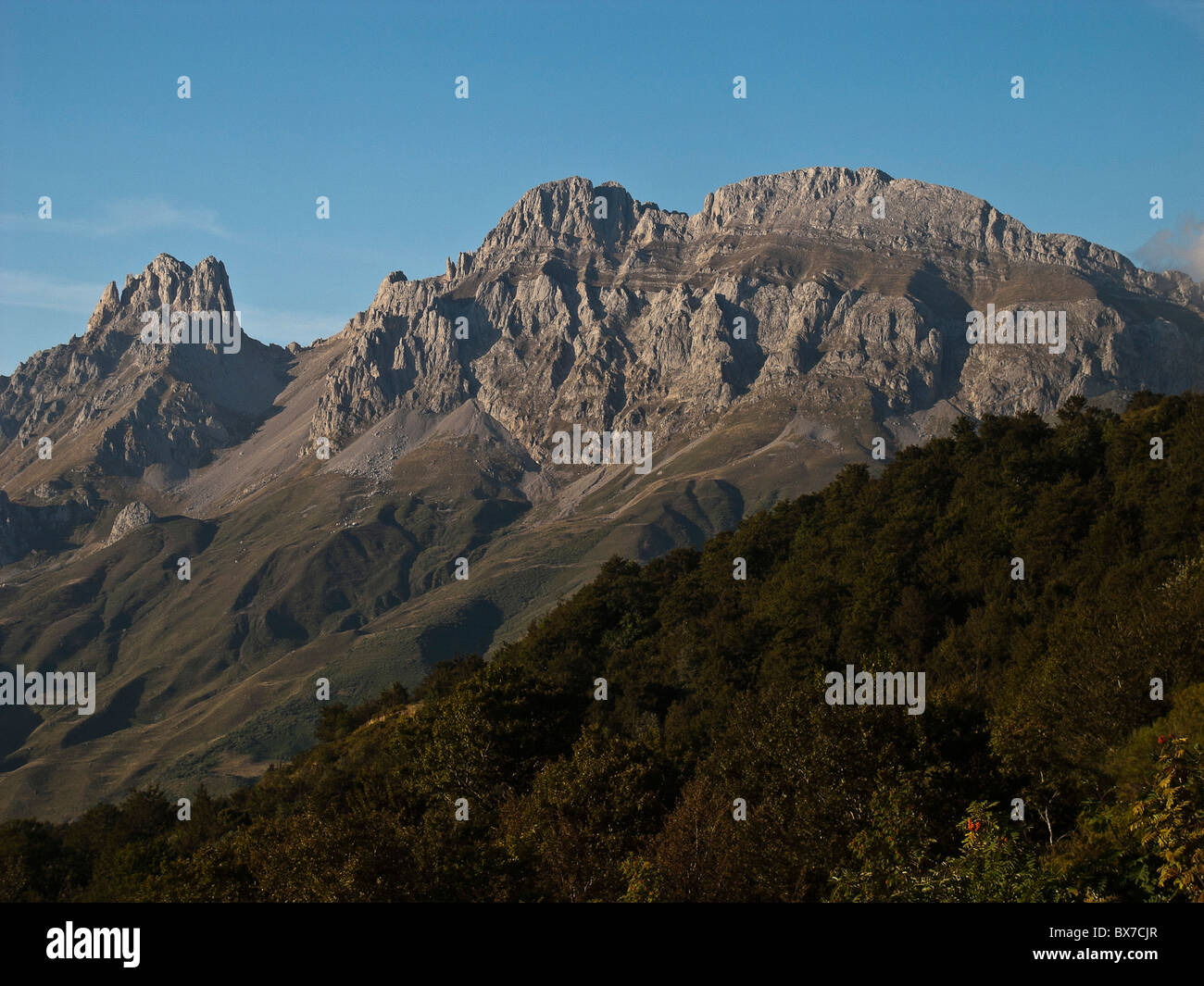 Nationalen natürlichen Park von Picos de Europa in León Provinz im Norden von Spanien Stockfoto
