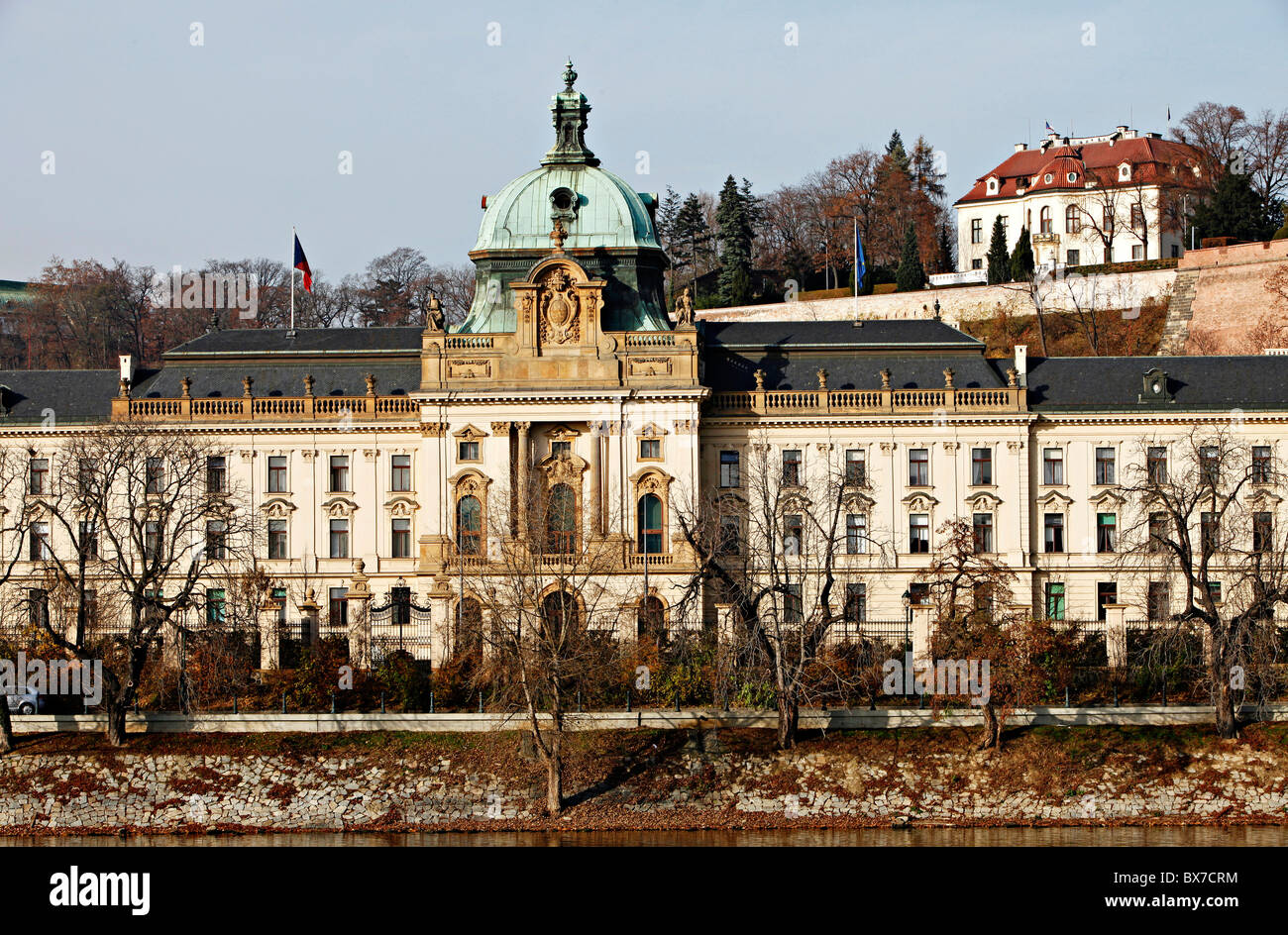 Prager Villa Kramar oben rechts entstand zwischen 1891 und 1896 ursprünglich war Gehäuse arme Studenten von adliger Abstammung und Stockfoto