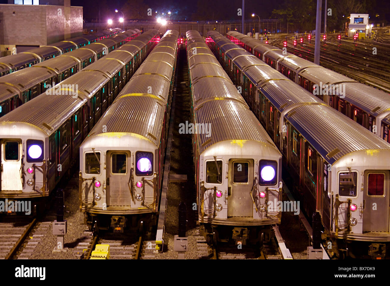 Szenen aus rund um die schöne Nachbarschaften von New York City Stockfoto