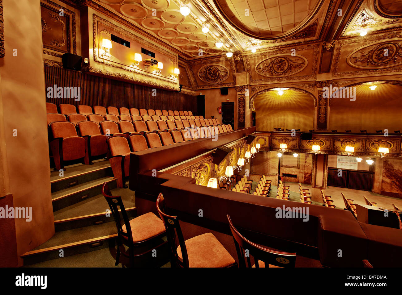 Lucerna-Palast, Kino Stockfoto