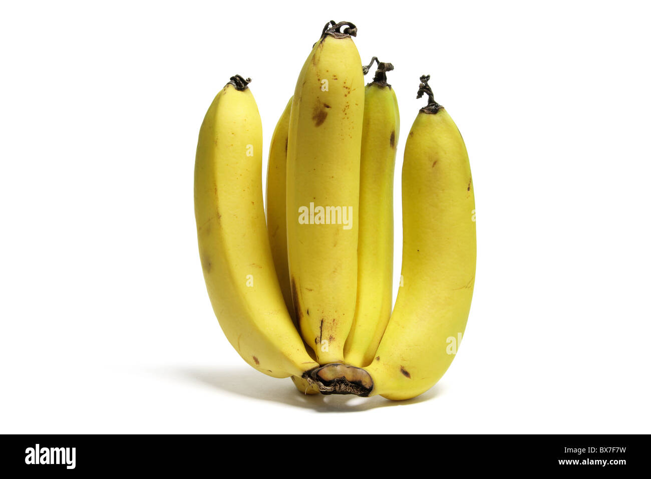 Reihe von Banane Stockfoto
