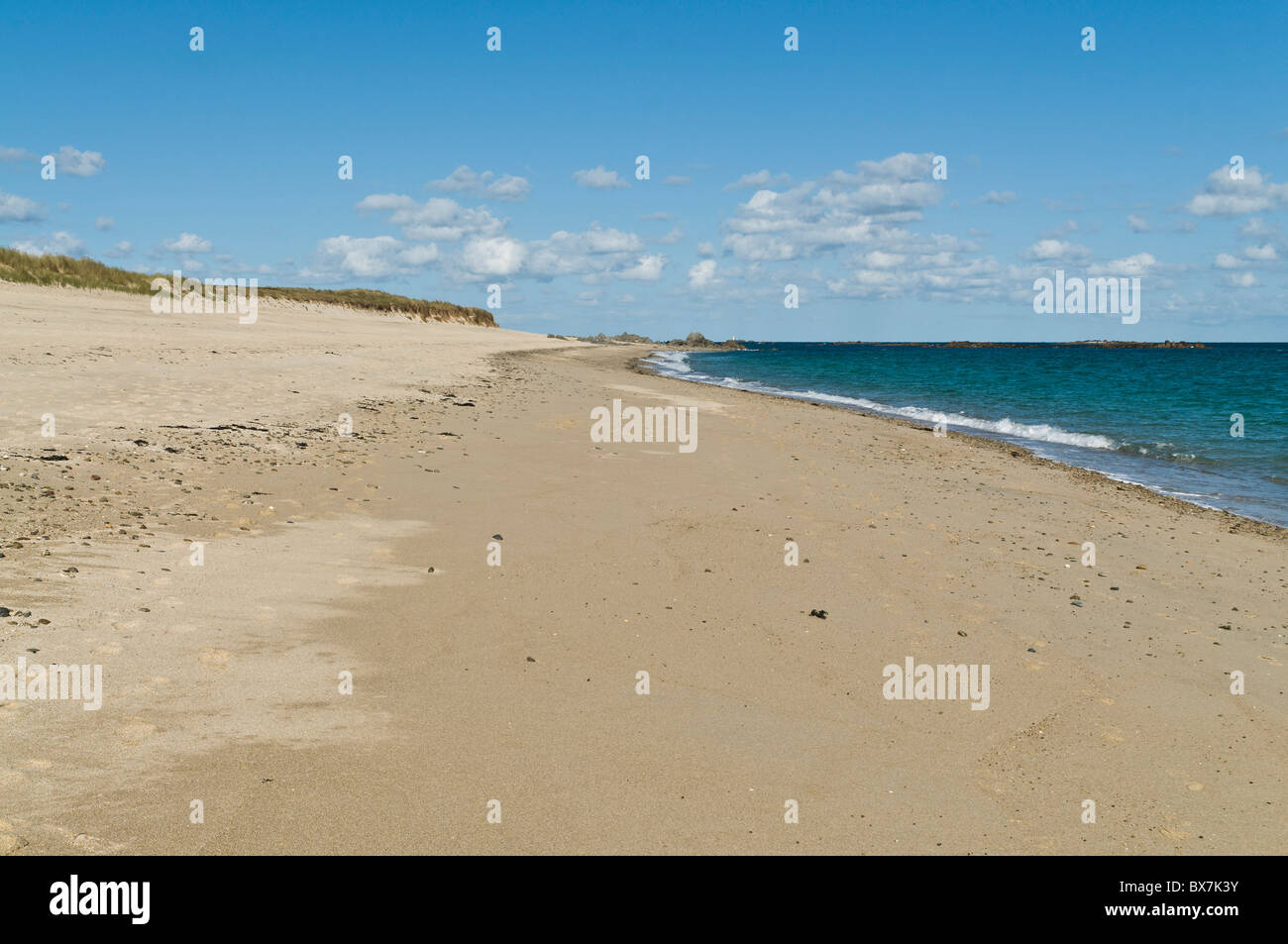 dh Herm Insel HERM GUERNSEY Sandstrand Shell Stockfoto