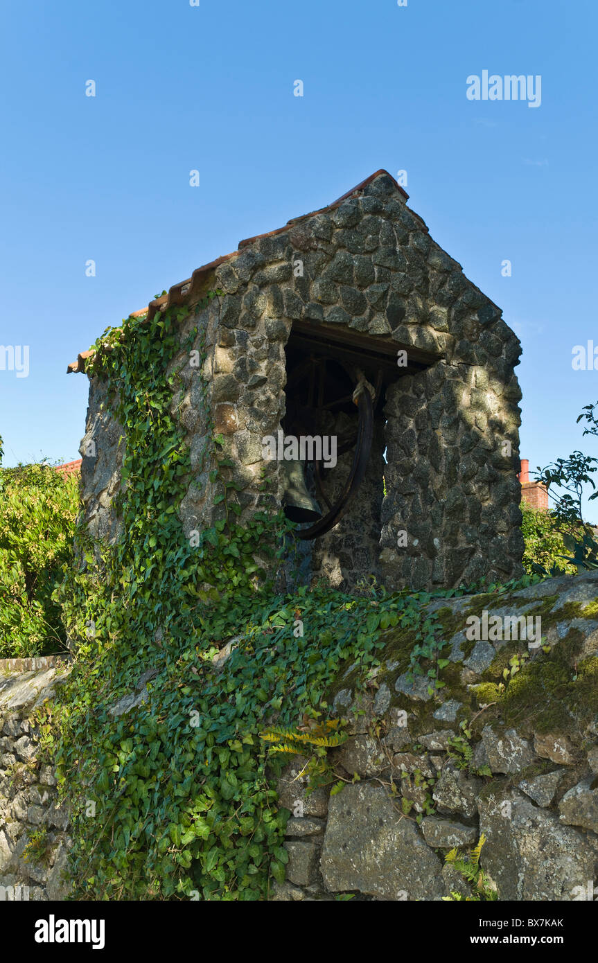 dh Herm Insel HERM GUERNSEY St. Tugual Kapelle Belfry Glockenturm Stockfoto