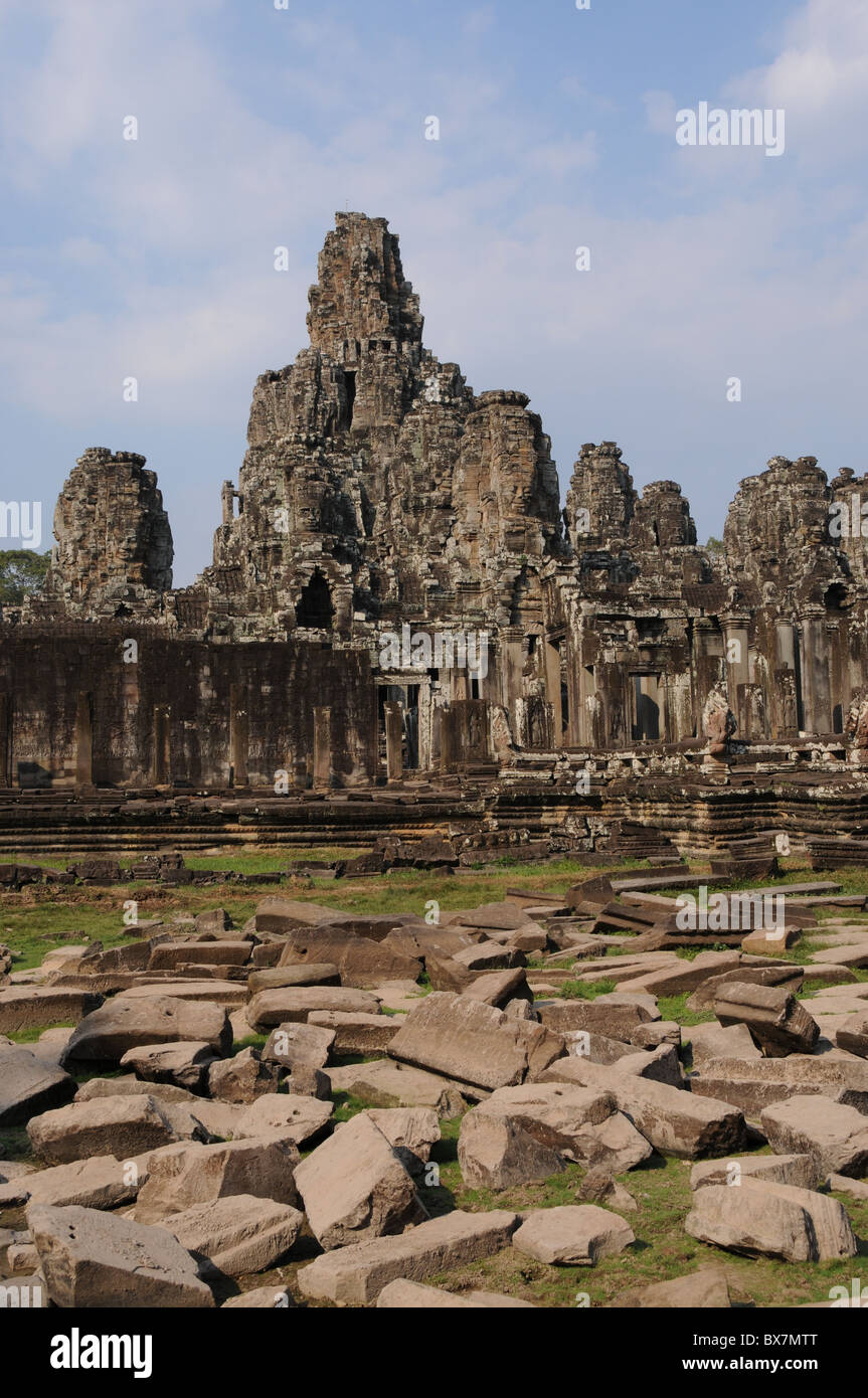 Bayon Tempel in Angkor Stockfoto