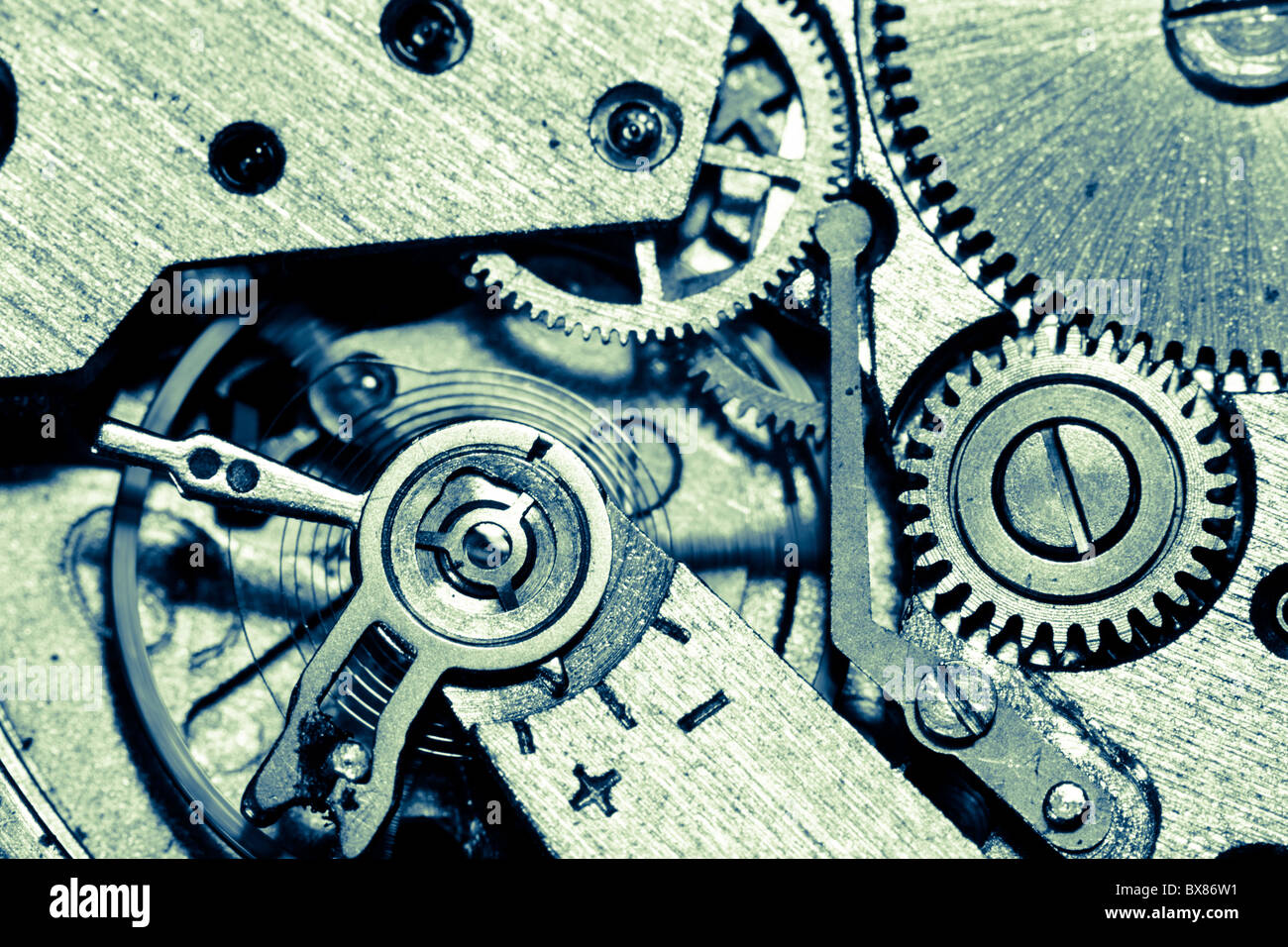 alten Mechanismus Stockfoto