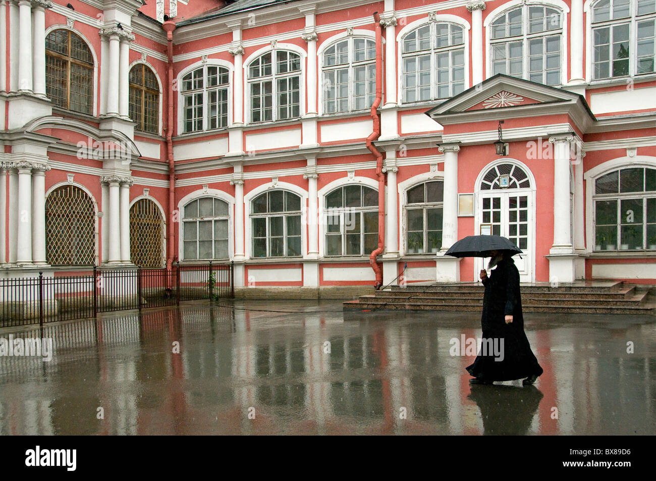 Alexander-Newski-Kloster Sankt Petersburg Russland Stockfoto