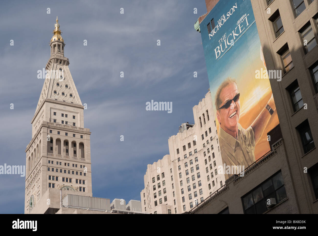 Der Metropolitan Life Insurance Company Tower in New York City. Stockfoto