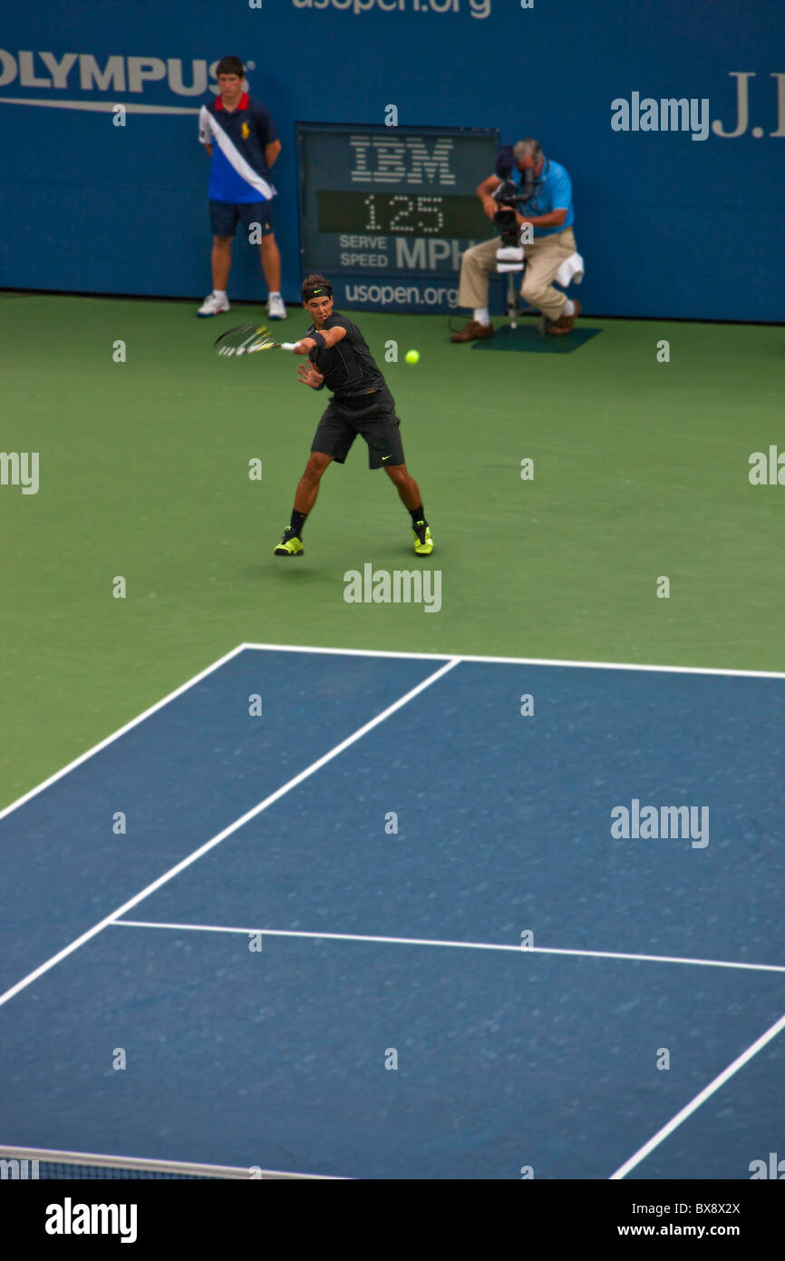 2010 US Open Tennis Finale NADAL Stockfoto