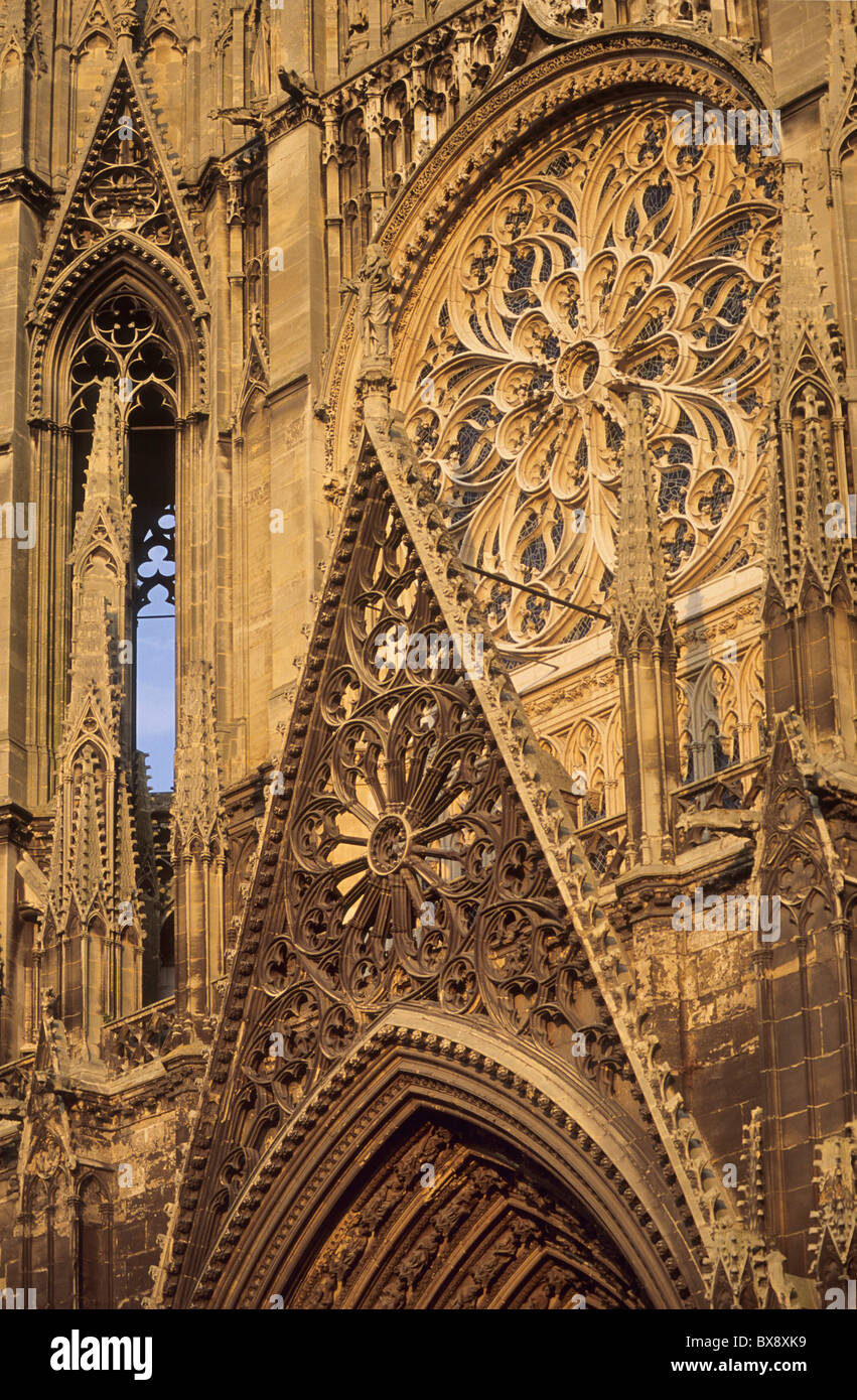 Eglise dieAbbatiale St Ouen, Rouen, Seine-Maritime, Frankreich Stockfoto