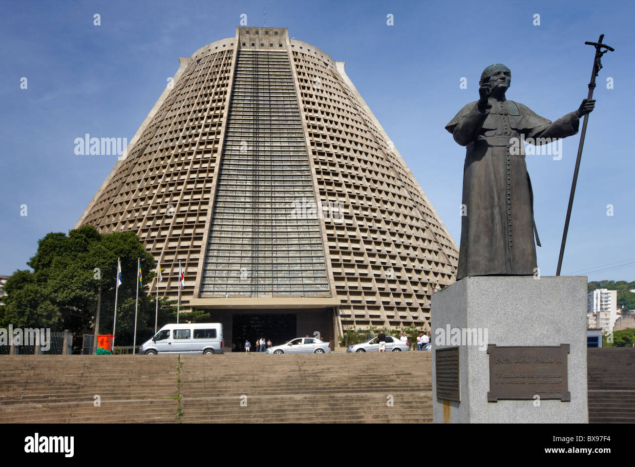 Catedral Metropolitana do Rio De Janeiro, Brasilien Stockfoto