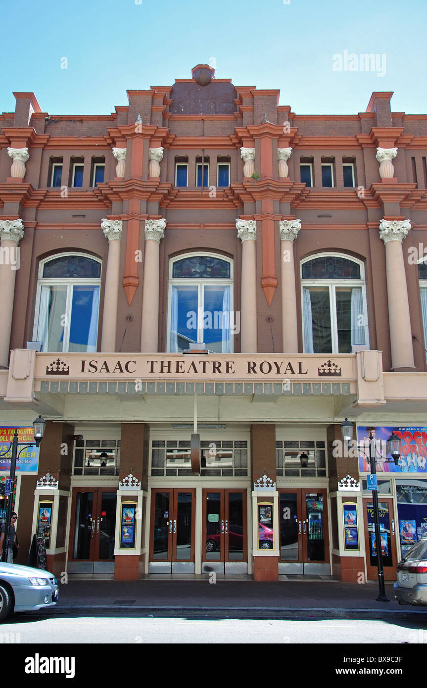 Isaac Theatre Royal, Gloucester Street, Christchurch, Canterbury, Südinsel, Neuseeland Stockfoto