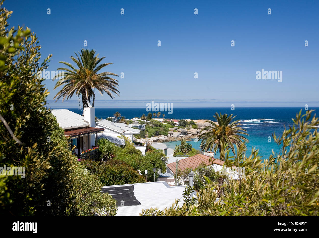Clifton Beach wohnen Stockfoto