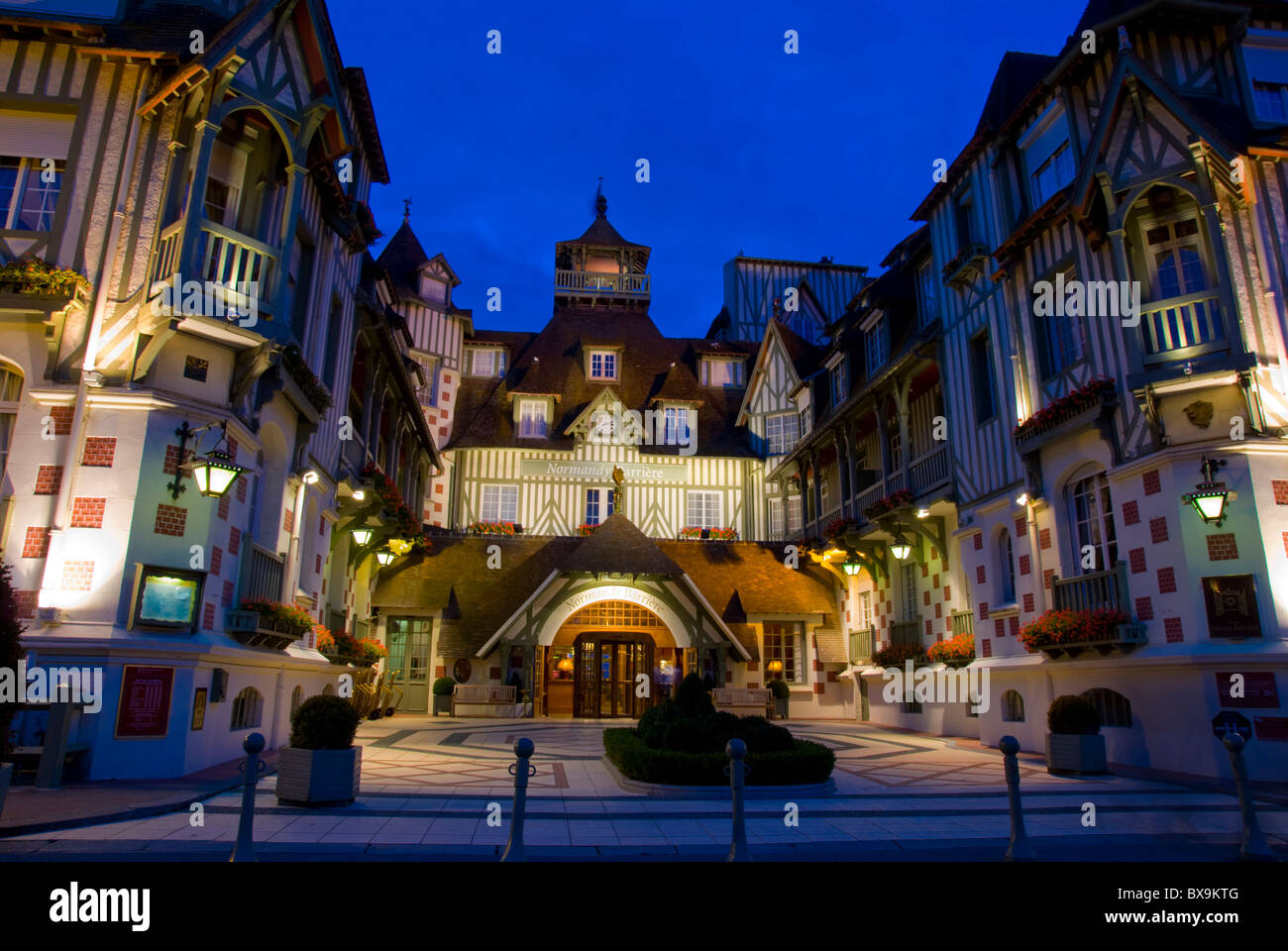 Deauville, Normandie, Côte Fleurie Stockfoto