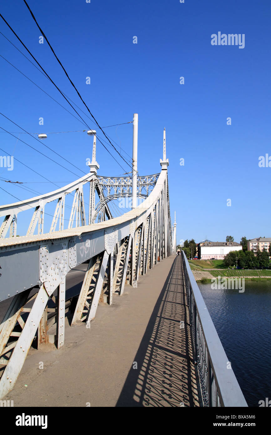 Auto-Brücke Stockfoto