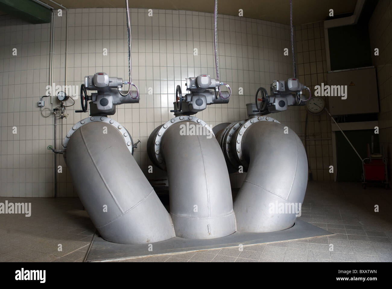 Wasserwerk Tegel in Berlin, Deutschland Stockfoto