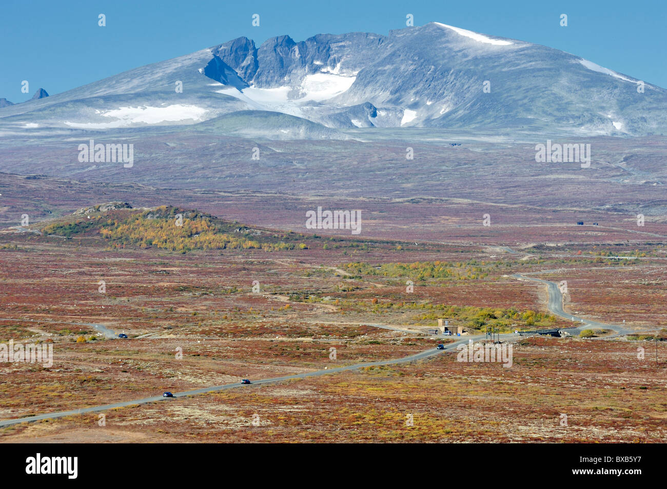 Dovrefjell-Gebirge Stockfoto