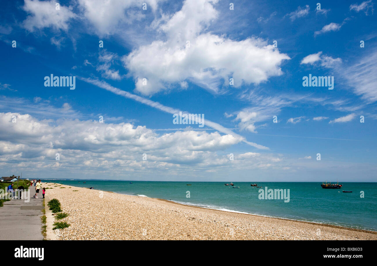 Selsey Beach, West Sussex Stockfoto