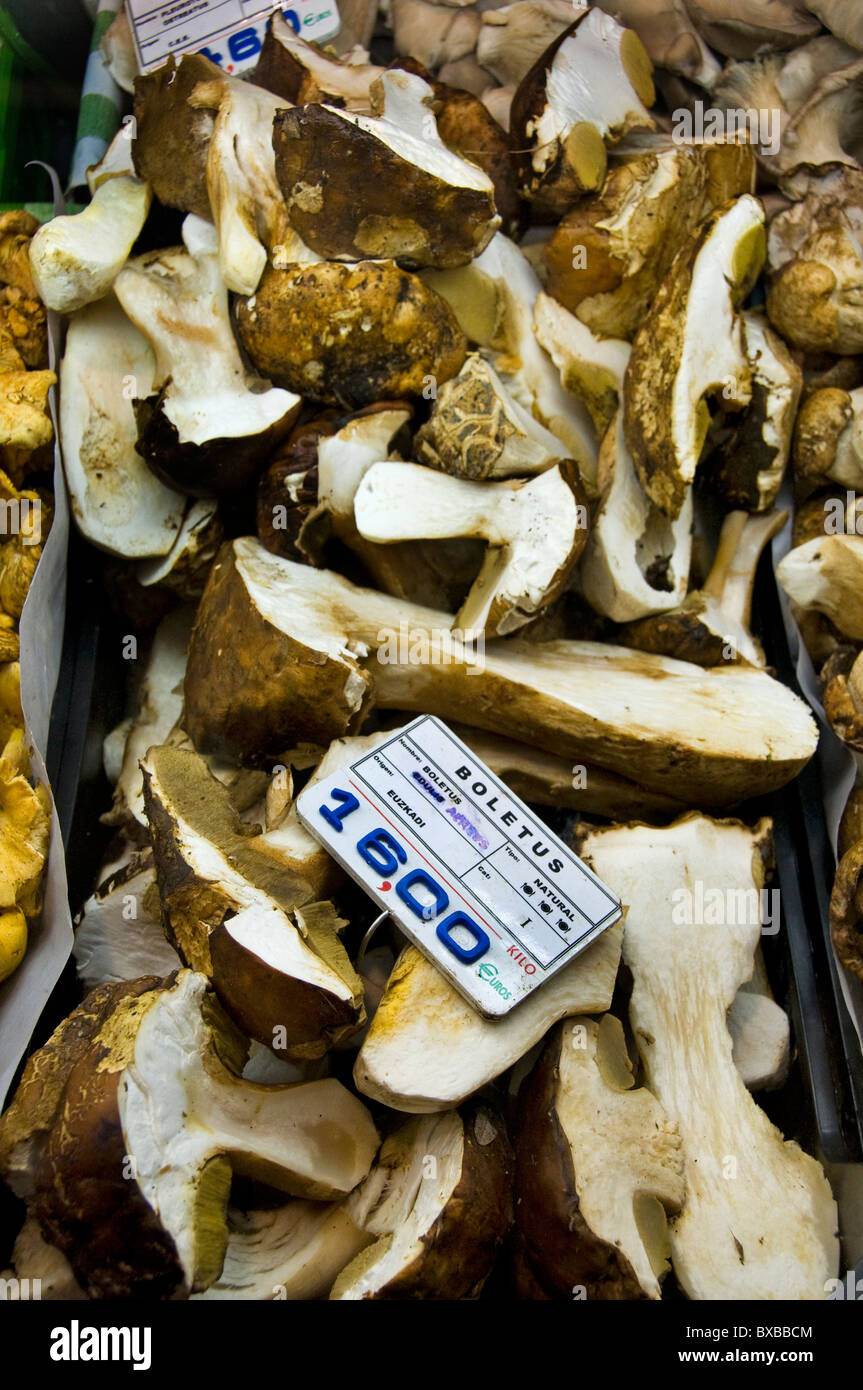 Bilbao Markt Mercado De La Rivera Spanien spanische Baskenland Stockfoto